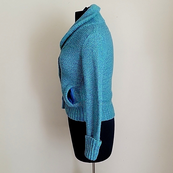 Y2K America Eagle Outfitters knit cardigan - Picture 3 of 8